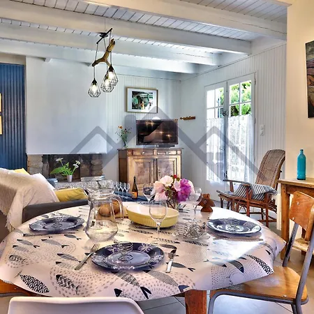 Localise - M20b - Ocean - Maison Avec Jardin Clos - Terrasse - A 400m - Wifi Inclus - Draps Inclus - Animaux Bienvenus * Ле-Гильвинек